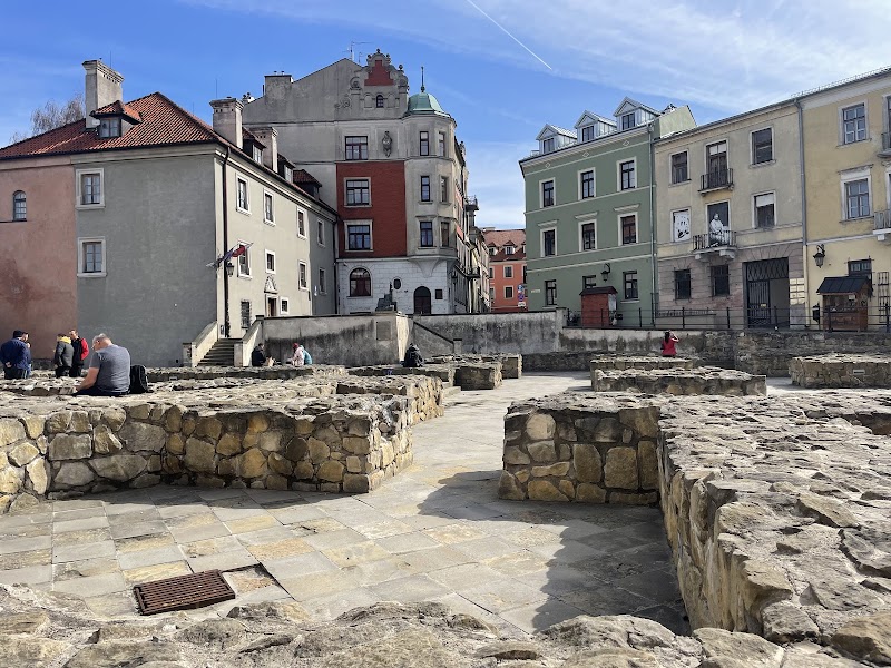 Fundamenty fary - kościoła św. Michała Archanioła