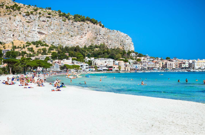 Mondello Beach