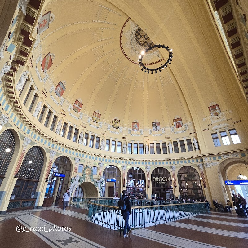 The Main Train Station of Prague