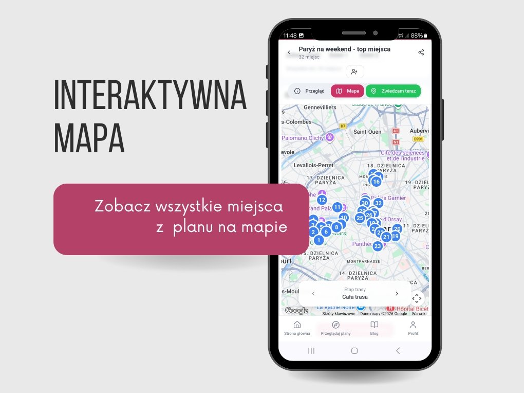 map in the application